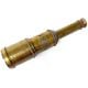 Handcrafted Brass Telescope with Wooden Storage Box